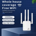 Signal Stability WiFi Signal Extender Dual Band Network Amplifier  Office Home