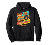 DreamWorks Puss In Boots: The Last Wish Logo Panels Pullover Hoodie