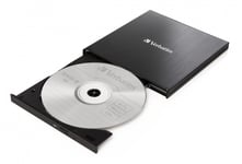 Verbatim External Slimline CD/DVD Writer - USB-C