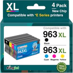 963 Xl Cartouches D'Encre Compatibles Pour Cartouche Hp 963 963Xl Multipack Pour Hp Officejet Pro 9010 9010E 9012 9012E 9020 9020E 9014 9014E 9015 9015E 9016 9019 9019E 9022 9022E 9025 9025E