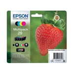 Epson 29 Home Ink Cartridge Claria Multipack Strawberry CMYK C13T29864012