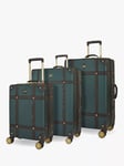 Rock Vintage 8-Wheel Hard Shell Suitcase, Set of 3