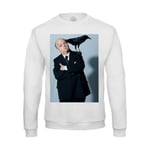 Sweat Shirt Homme Photo De Star Célébrité Alfred Hitchcock Réalisateur Cinéma Original 3