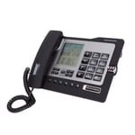 Corded Landline Caller Id Hands Free Voice Prompt Mute Function Wired Telephone