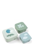 Snack Box Set 3 Pcs Happy Clouds Green Green D By Deer