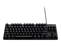 Logitech G413 TKL SE - Clavier - rétro-éclairé - USB - QWERTZ - Allemand - commutateur : Tactile - noir