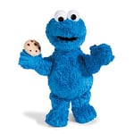 NICI 41958 Sesame Street Peluche Monstre ramasse-miettes 35 cm pour Filles, garçons & Fans – Peluche Moelleuse pour câliner & Jouer – Doudou – Sésame Street Bleu