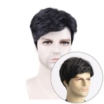 Afro Kinky Short Short Hair Cosplay Men's Wigs Hot Realistic Toupee Wig