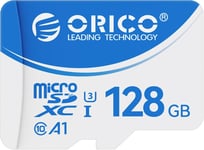 Carte Mémoire Microsdxc Uhs-I T3 128 Go, Lecture 70 Mo/S, Écriture 60 Mo/S, Codage 4K Uhd, U3, Classe 10, V30, A1, Micro Sd Pour Moniteur Bébé, Caméra De Sécurité, Carte Tf[SDK201402]