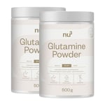 nu3 Glutamine en poudre Poudre 2x500 g