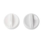 JIACUO 2Pcs Universal Microwave Oven Plastic Spool Rotary Knob Timer Control Switch New