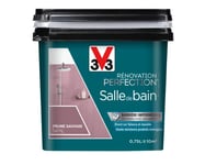 V33 Peinture de rénovation salle de bain, Rénovation perfection® Prune sauvage satin 750ml