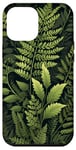 iPhone 14 Pro Max Green Botanical Fern Foliage Case