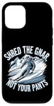 Coque pour iPhone 12/12 Pro Shred The Gnar, Not Pants Ski de piste