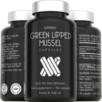 Green Lipped Mussel from New Zealand - 90 Capsules - 1000mg Powder per Serving