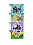 Read With Oxford Stage 4: Biff, Chip & Kipper Bind Up: Bigfoot Mystery & Time Capsule - 2 Book Set