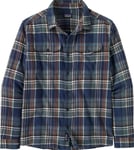 Patagonia Fjord Flannel Shirt herre Adventurer: New Navy 42401-ADNA S 2024