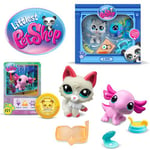 Figurine Bandai Littlest PetShop Duo d'animaux Modèle aléatoire