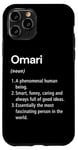 iPhone 11 Pro Omari Name Definition Funny Dictionary Case