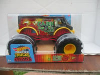 HOT WHEELS MONSTER TRUCK 1/24 SCALE CAJUN CRASH NEW BOXED