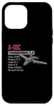 Coque pour iPhone 12 Pro Max Avion américain A-10C Thunderbolt II