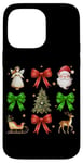 iPhone 14 Pro Max Christmas Cheer Angel Santa Tree Sleigh Case