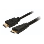 2-Power HDMI til Micro HDMI Kabel - 1m