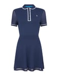 Original Penguin Golf Short Sleeve Veronica Dress Blå