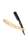 Parker Parker Srpba - Light Wood Handle Clip Type Black Blade Holder Barber/Straight Razor Multi/patterned