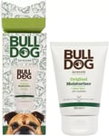 BULL DOG SKINCARE ORIGINAL MOISTURISER + ALOE VERA 100ml CRACKER CHRISTMAS