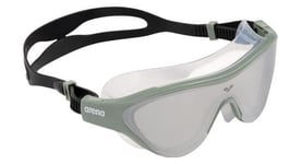 Lunettes de natation arena the one mask mirror noir argent