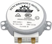 Synchronous Motor TYJ50-8A7 220-240V AC 4R/Min CW/CCW 50Hz for microwave oven T