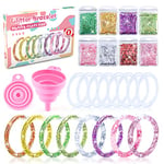 Cadeau Fille 5 6 7 8 9 10 Ans, Kit Loisir Enfant Jouet 6-8 Ans Activité Manuelle 8-12 pour Anniversaire Jeux Creatifs Bricolage Bracelets Ado Idee Cadeau