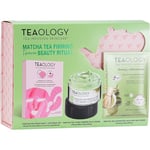 Teaology Hoito Kasvohoito Lahjasetti Forever Reusable Face + Eye Mask Set + Matcha Tea Ultra-Firming Face Cream 50 ml + Matcha Tea Superfood Face and Neck Mask 21 ml 1 Stk. (63,95 € / 1 Kpl)