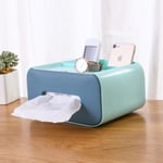 DUKAILIN Tissue Box Holder Tissue Box Desktop Kitchen Napkin Organizer Container Living Room Remote Control Storage Box