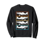 Retro RC Aircraft Radio Controlled Plane Pilot Sweatshirt