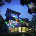 Snowflake Projector Light Snow Falling Christmas Light