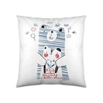 Cool Kids S2800298 Housse de Coussin Daddy Bear 50 x 50 cm