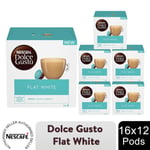 Nescafe Dolce Gusto Coffee Pods 12x Boxes / 192 Caps Flat White