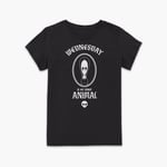 The Addams Family Wednesday Is My Spirit Animal Women's T-Shirt - Black - XL - Black