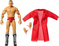 Mattel WWE Elite Collection Top Picks Ensemble de figurines et accessoires Gunther 15,2 cm à collectionner avec articulation et pièces interchangeables