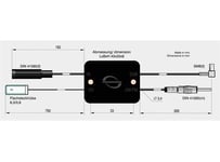 ATTB FM/DAB splitter SMB Konverterer antenne til kombi FM/DAB