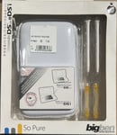 nintendo dsi - ds lite starter pack so pure sacoche stylet protege ecran blanc