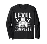 LEVEL 08 COMPLETE 8 Year Anniversary Long Sleeve T-Shirt