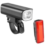 Ravemen LR500S & TR20 USB Rechargeable Light Set - Black /