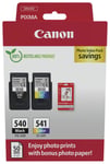 Canon PG-540 & CL-541 Ink Cartridges - Black Colour