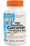 Doctor's Best - High Absorption Curcumin From Turmeric Root with C3 Complex & BioPerine, 1000mg - 120 tabs