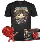 T-Shirt Funko Pop! & Tee Stranger Things - Hunter Eddie with Guitar - XL - Figurine en Vinyle