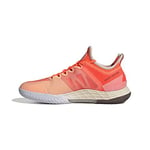 adidas Women's Adizero Ubersonic 4 W Sneakers, Solar Orange Taupe Met Ecru Tint, 6.5 UK