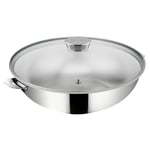 Wok Salvaspazio+ Avec Son Couvercle 26 Cm En Inox